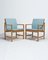 Set of Mid-Century Modern Danish Armchairs by Borge Mogensen, 1960s, Image 1