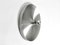 Large Mid-Century Space Age Round Aluminum Ceiling or Wall Lamp from Honsel, 1960s 15