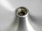 Large Mid-Century Space Age Round Aluminum Ceiling or Wall Lamp from Honsel, 1960s 6