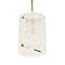 Mid-Century Crystal Glass and Brass Pendant attributed to Carl Fagerlund for Orrefors, Sweden, 1960s 3