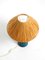 Blaue Rimini Tischlampe aus Keramik von Aldo Londi für Bitossi, Italien, 1960er 4