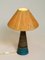 Blaue Rimini Tischlampe aus Keramik von Aldo Londi für Bitossi, Italien, 1960er 5