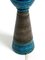 Blaue Rimini Tischlampe aus Keramik von Aldo Londi für Bitossi, Italien, 1960er 12