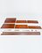 Mid-Century Modern Danish Shelving System Bookcase in Teak and Brass, 1960s, Image 2