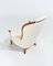 Set of Swedish Lounge Chairs in Cream Boucle by Carl Malmsten for O.H. Sjögren, 1950s, Image 5