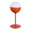 Pop Art Orange Table Lamp by Egon Hillebrand for Hillebrand, 1970s, Image 1