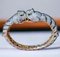 Bangle Bracelet in 18 Karat White and Yellow Gold with Diamonds, Rubies and Enamel Elephant Heads 4