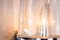 Wall Lamps with Chromed Frame and Bubble Glass Shades from Glashütte Limburg, Set of 2 12