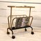 Mid-Century Magazine Table in Aluminum, Brass and Formica by Ico and Luisa Parisi for MG, 1960s, Image 6