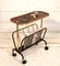 Mid-Century Magazine Table in Aluminum, Brass and Formica by Ico and Luisa Parisi for MG, 1960s, Image 19