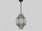Venetian Cage Lantern Suspension in Milk Glass, Murano, Italy, 1970s-1980s 1