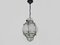 Venetian Cage Lantern Suspension in Milk Glass, Murano, Italy, 1970s-1980s 3