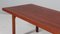 Mesa de centro vintage de teca de Illum Wikkelsø, años 60, Imagen 5