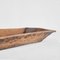 19th Century Wabi Sabi Hand Carved Wooden Bowl, 1890s 8