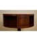 Regency Style Revolving Bookcase Drum Table in Hand Dyed Whiskey Brown, 1940s, Image 10
