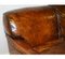 Hand-Dyed Leather Sofa in the style of Howard & Sons 6