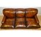 Hand-Dyed Leather Sofa in the style of Howard & Sons 7