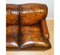 Hand-Dyed Leather Sofa in the style of Howard & Sons 9
