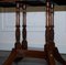 Georgian Folding Games Table with Brass Castors 17