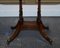 Georgian Folding Games Table with Brass Castors 16