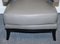 Round Back Armchairs in Grey Leather with Studs from Coach House, Set of 2, Image 10