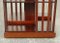 Drehbares Edwardianisches Bücherregal mit schlangenförmiger Platte 6
