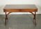 Vintage Regency Style Desk with Green Leather 4