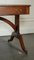 Vintage Regency Style Desk with Green Leather 11