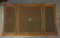 Vintage Regency Style Desk with Green Leather 16