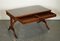 Vintage Regency Style Desk with Green Leather 3