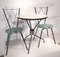 Vintage Dining Set with 1 Table and 2 Chairs 5