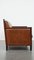 Art Deco Two-Seater Sofa in Sheep Leather, Image 2