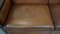 Art Deco Two-Seater Sofa in Sheep Leather, Image 5