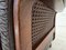 Scandinavian Armchair in Brown Furniture Leather & Teak Wood Legs, 1970s 4