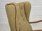 Fauteuil en Velours Vert Clair & Bois de Hêtre, Danemark, 1960s 3