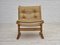 Fauteuil en Cuir Modèle Siesta par Ingmar Relling pour Westnofa, Norvège, 1970s 10