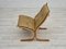 Fauteuil en Cuir Modèle Siesta par Ingmar Relling pour Westnofa, Norvège, 1970s 6