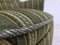 Fauteuil en Laine Verte et Bois de Teck, Danemark, 1960s 4