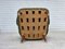 Fauteuil en Laine Verte et Bois de Teck, Danemark, 1960s 8