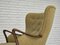 1960er, Dänischer Sessel von Slagelse Møbelværk, Modell 157, Velours. 5