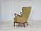 1960er, Dänischer Sessel von Slagelse Møbelværk, Modell 157, Velours. 16