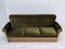 Danish 3-Seater Sofa in Green Furniture Velour & Ash Wood Legs, 1970s, Image 6