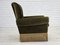 Dänischer Sessel mit Möbelvelours & Beinen aus Eschenholz, 1970er 11