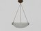 Art Deco Pendant Light in Glass Paste from Verrerie Dart Degué, 1930s, Image 1
