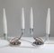 Französische Art Deco Tischlampen aus Chrom & Glas, 2er Set 14