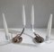 Französische Art Deco Tischlampen aus Chrom & Glas, 2er Set 11