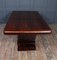 Art Deco French Dining Table in Macassar Ebony, 1925, Image 8