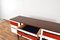 Mid-Century Modern Walnut Sideboard with Hand-Painted Pattern, 1960s 14