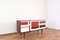 Mid-Century Modern Walnut Sideboard with Hand-Painted Pattern, 1960s 9