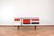 Mid-Century Modern Walnut Sideboard with Hand-Painted Pattern, 1960s 1